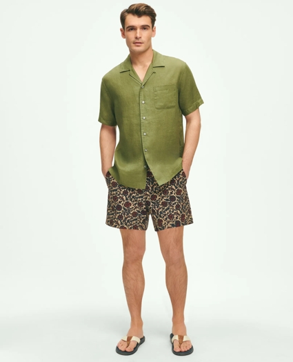 5" Newport Printed Swim Trunks, image 2