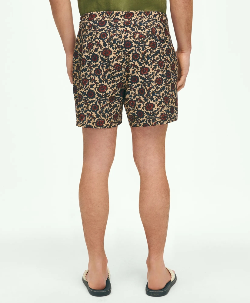 5" Newport Printed Swim Trunks, image 3