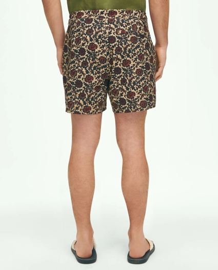 5" Newport Printed Swim Trunks, image 3