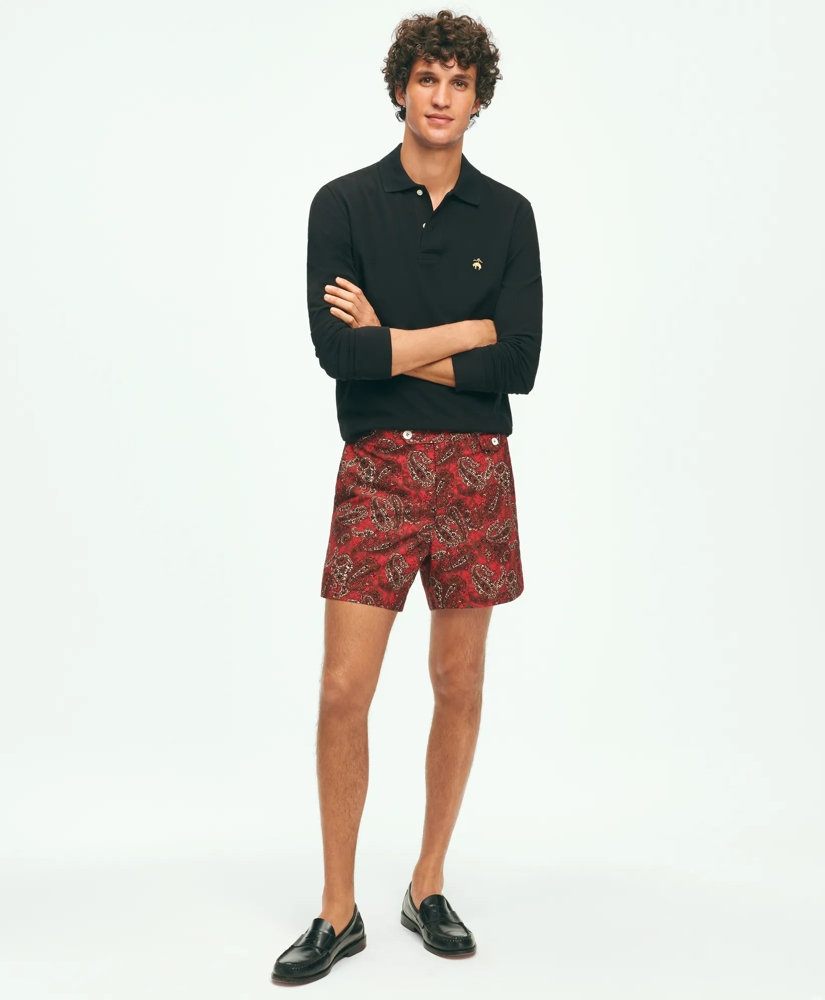 5" Newport Printed Swim Trunks, image 2