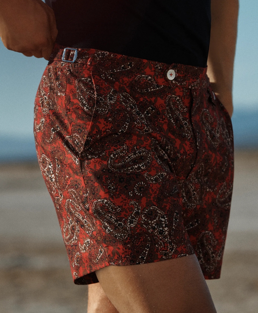 5" Newport Printed Swim Trunks, image 5