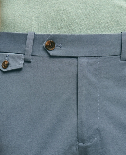 7" Canvas Poplin Shorts in Supima® Cotton, image 3