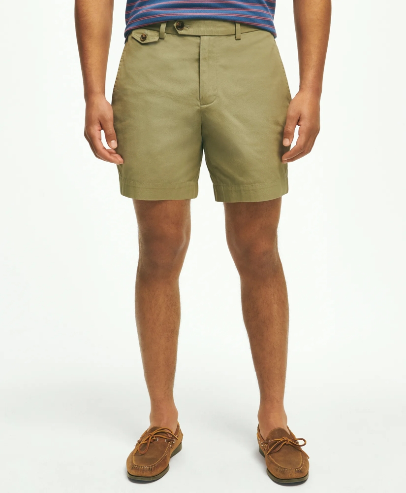 7" Canvas Poplin Shorts in Supima® Cotton, image 1