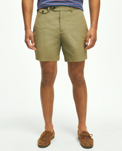7" Canvas Poplin Shorts in Supima® Cotton, image 1