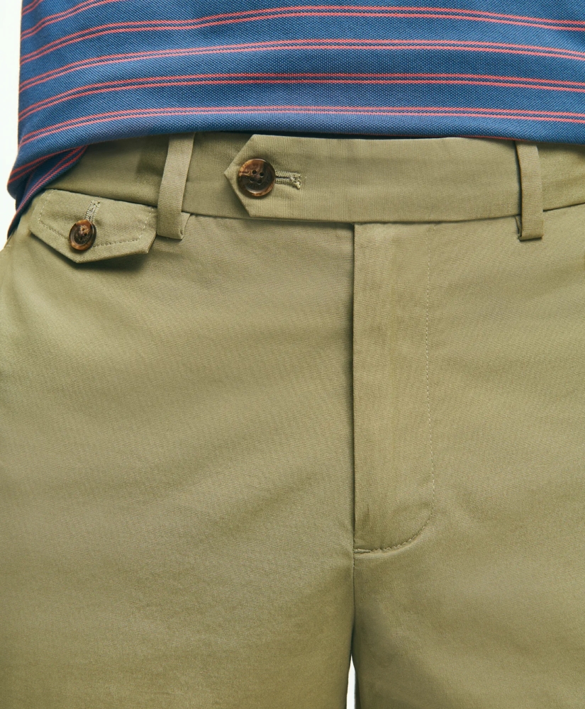 7" Canvas Poplin Shorts in Supima® Cotton, image 3
