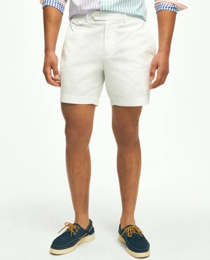 7" Canvas Poplin Shorts in Supima® Cotton, image 1