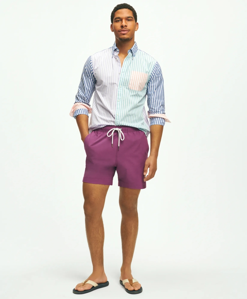 5" Stretch Swim Trunks, image 2