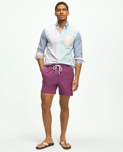 5" Stretch Swim Trunks, image 2