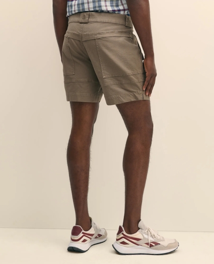 6.5" Cotton Canvas Camp Shorts, image 3