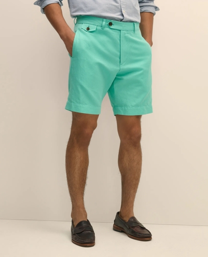 9" Linen Cotton Shorts, image 2