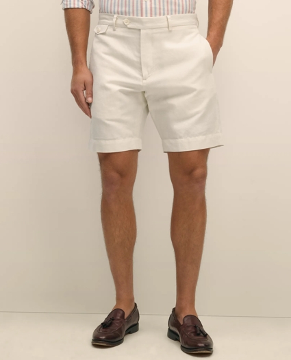 9" Linen Cotton Shorts, image 2