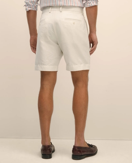 9" Linen Cotton Shorts, image 4