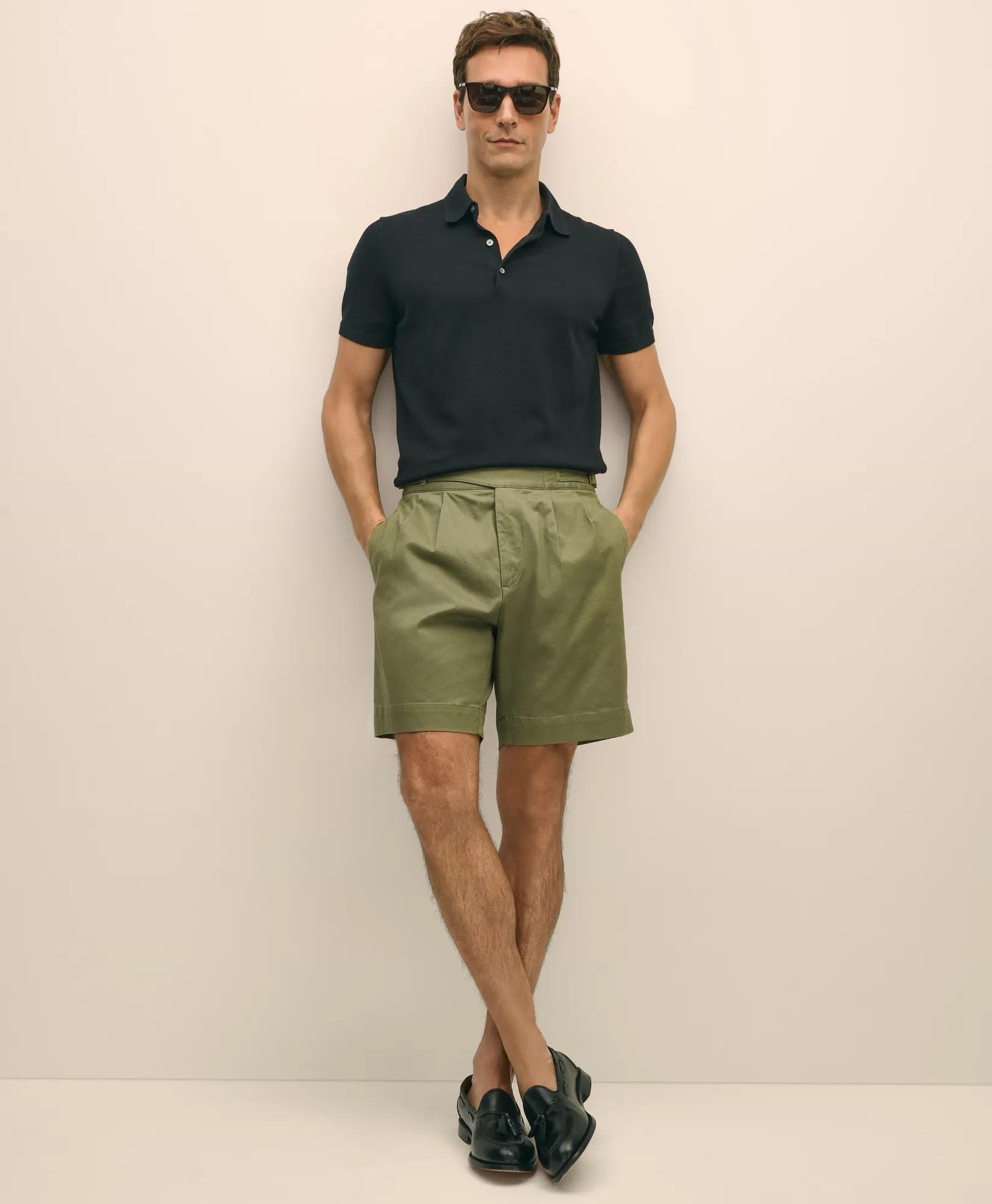 8" Cotton Ghurka Shorts