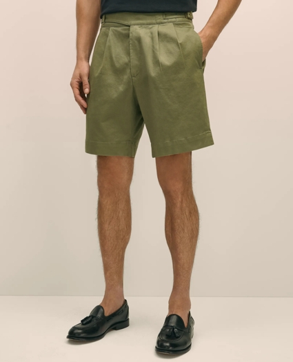8" Cotton Ghurka Shorts, image 2
