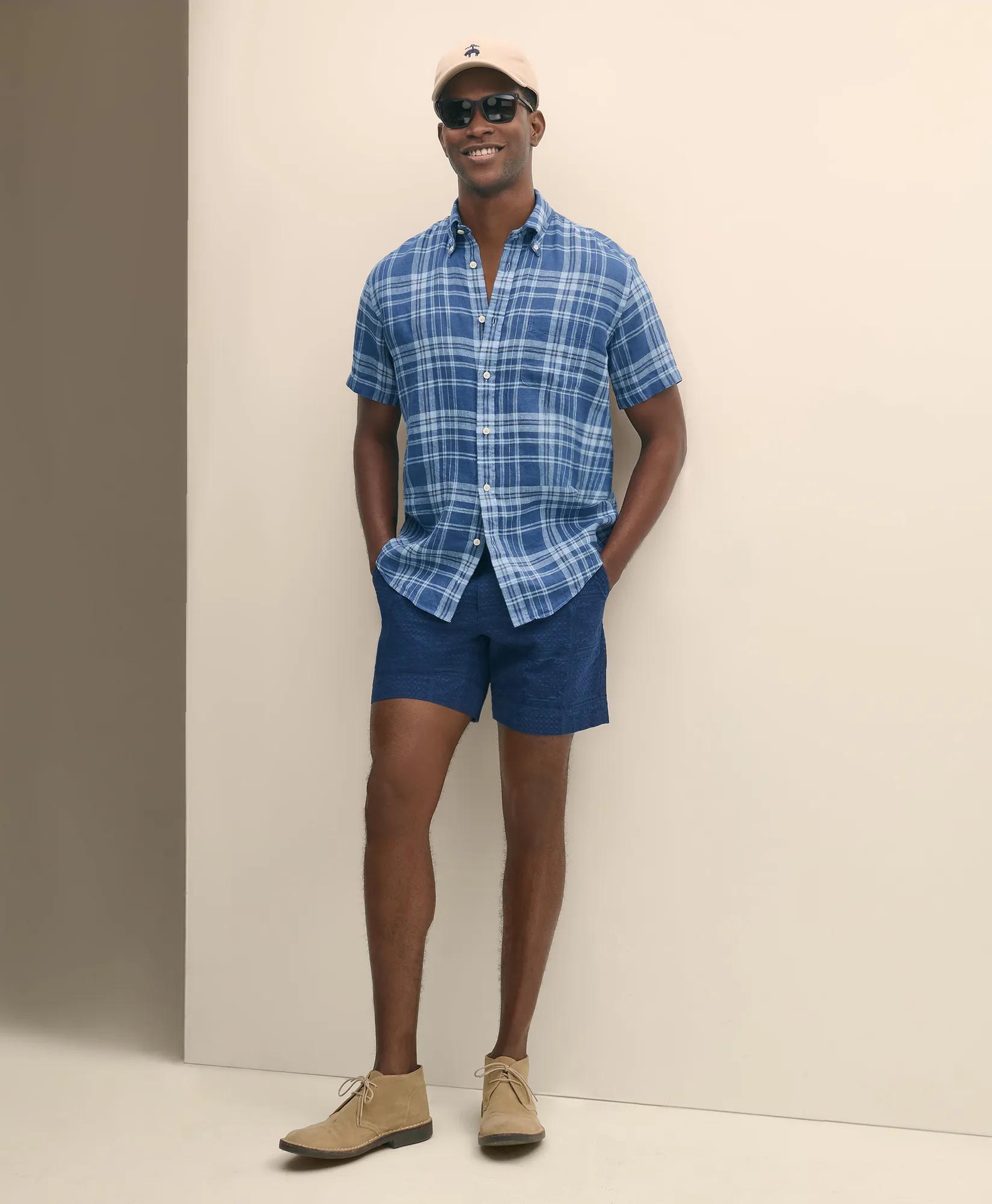 7" Cotton Bandana Shorts