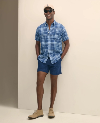7" Cotton Bandana Shorts, image 1