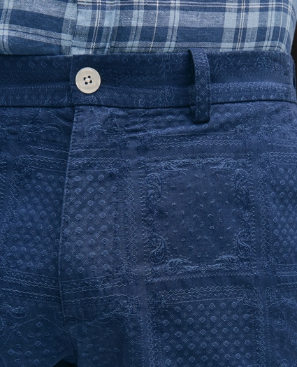 7" Cotton Bandana Shorts, image 3