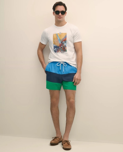 5" Montauk Swim Trunks, image 1