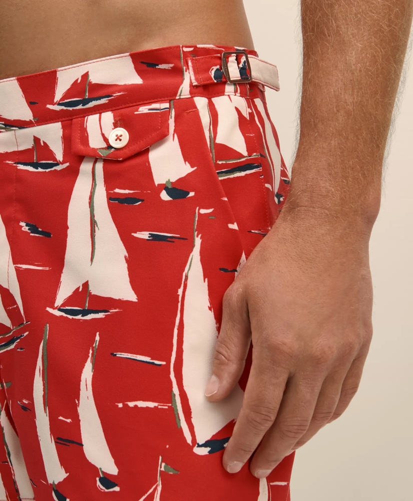 5" Newport Sailing Swim Trunks, image 4