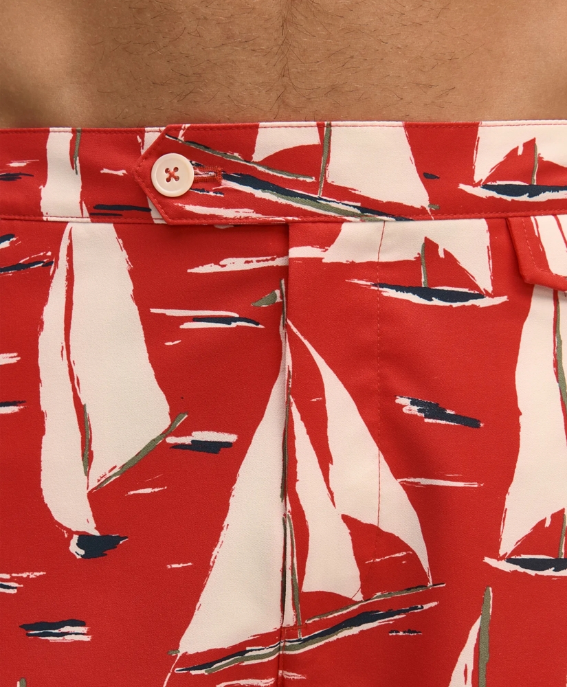 5" Newport Sailing Swim Trunks, image 5