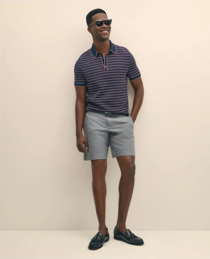 9" Cotton Summer Flannel Shorts, image 1