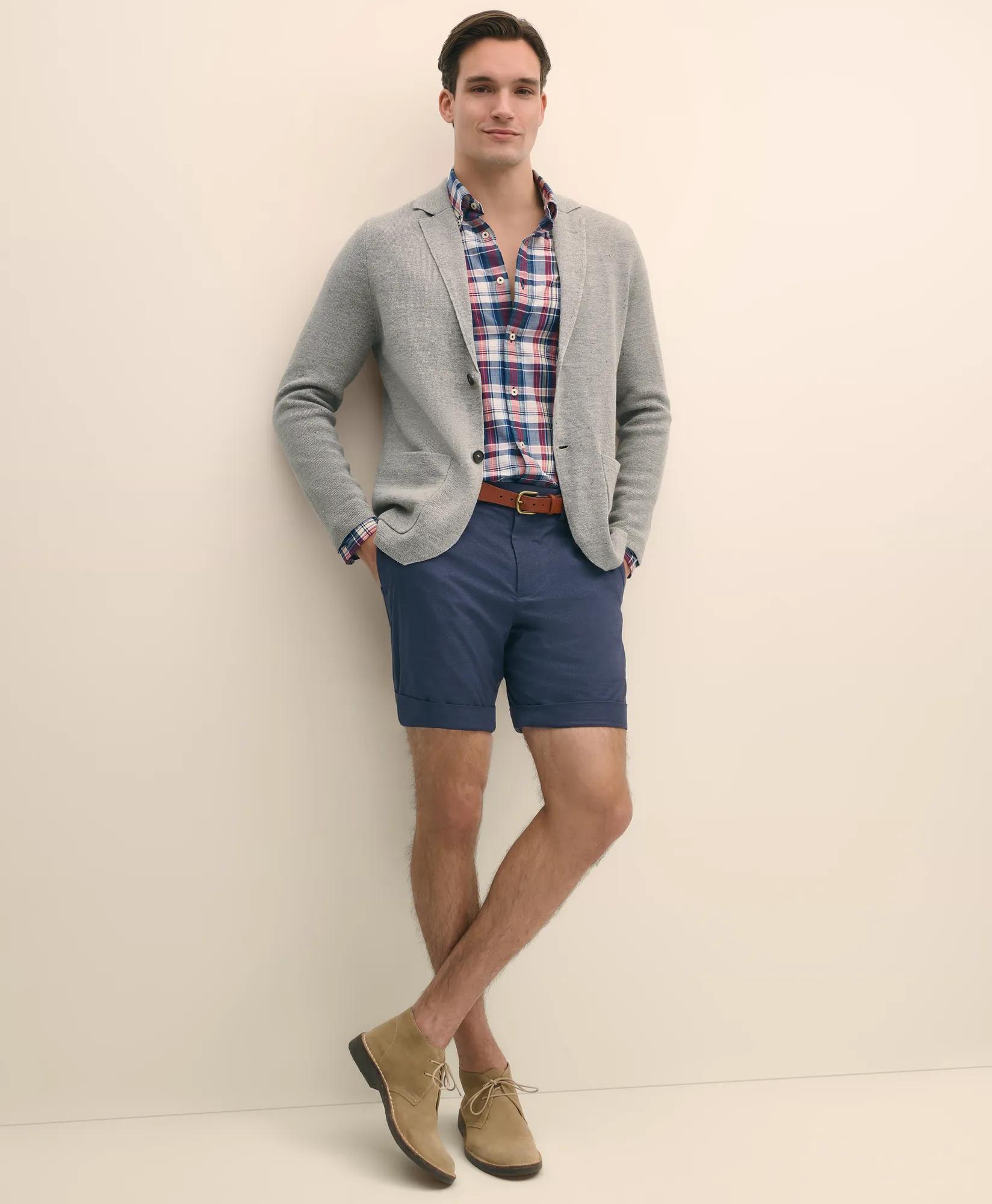9" Cotton Summer Flannel Shorts