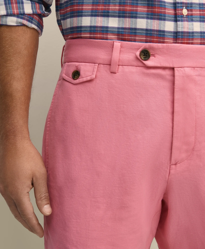 7" Linen Cotton Shorts, image 3