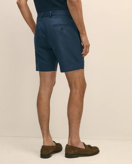 7" Linen Cotton Shorts, image 4