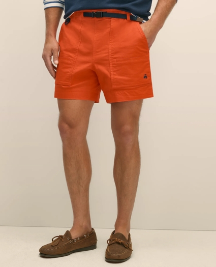 6" Utility Shorts in Cotton Canvas, image 2