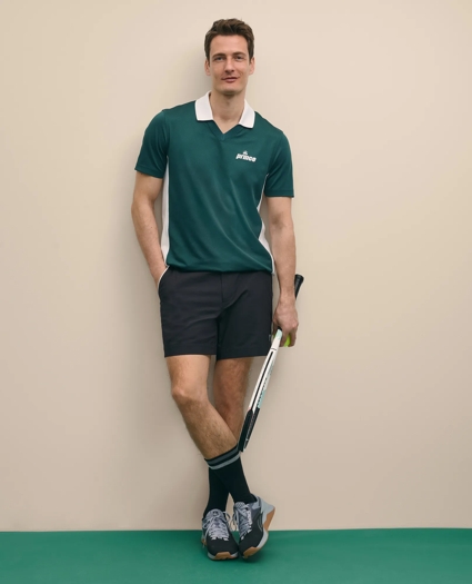 Brooks Brothers X Prince Performance Cotton Blend Shorts, image 1
