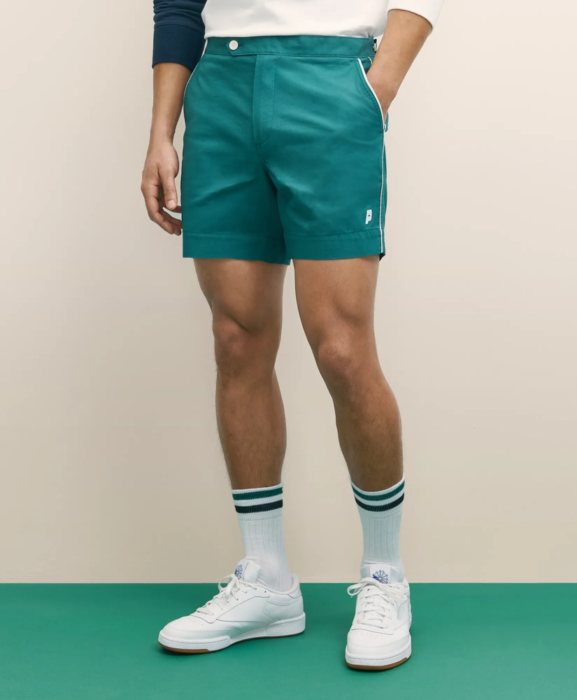 Brooks Brothers X Prince Performance Cotton Blend Shorts, image 2