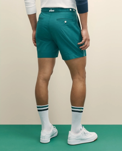 Brooks Brothers X Prince Performance Cotton Blend Shorts, image 4