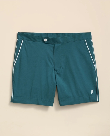 Brooks Brothers X Prince Performance Cotton Blend Shorts, image 8