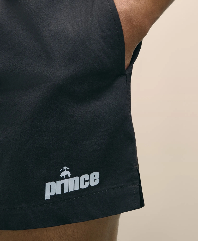 Brooks Brothers X Prince Performance Cotton Blend Drawstring Shorts, image 6