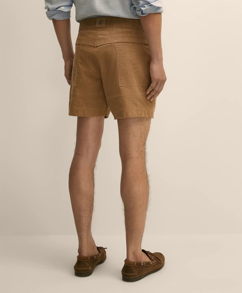 6.5" Cotton Corduroy Camp Shorts, image 4