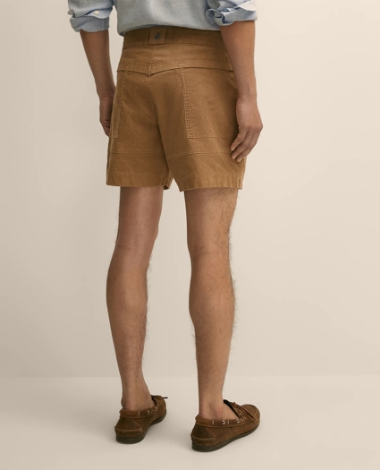 6.5" Cotton Corduroy Camp Shorts, image 4