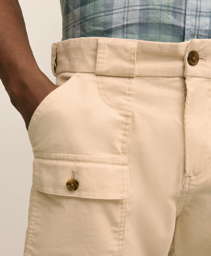 6.5" Cotton Corduroy Camp Shorts, image 4