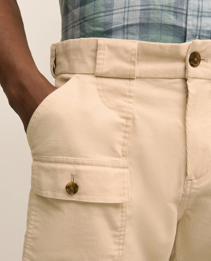 6.5" Cotton Corduroy Camp Shorts, image 4