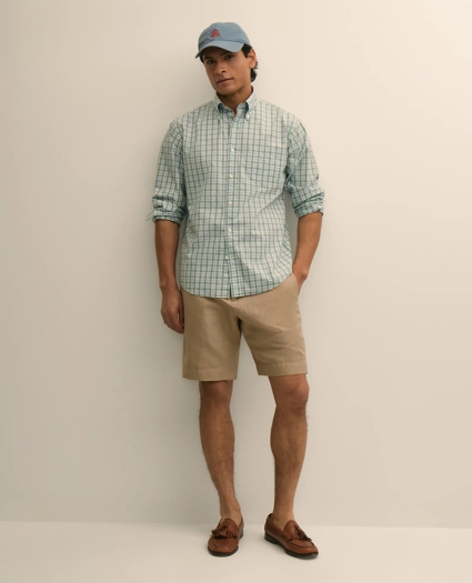 The 9" Linen-Cotton Shorts, image 1