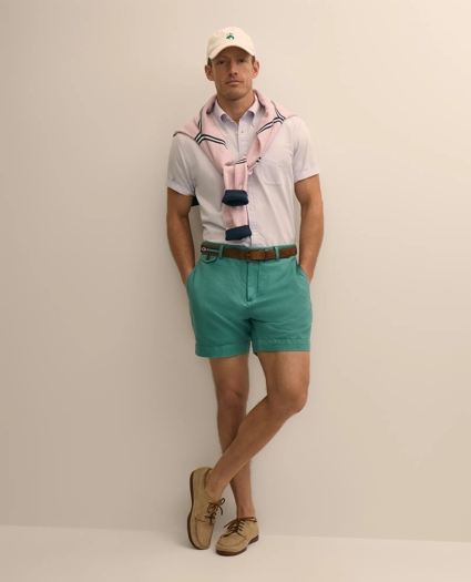 The 9" Linen-Cotton Shorts, image 1