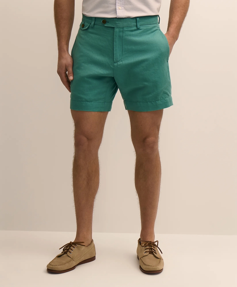 The 9" Linen-Cotton Shorts, image 2
