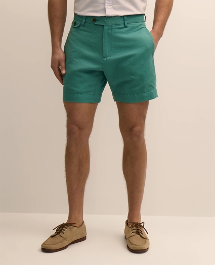 The 9" Linen-Cotton Shorts, image 2