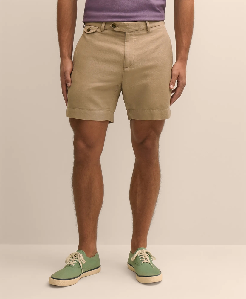 The 7" Linen-Cotton Shorts, image 2