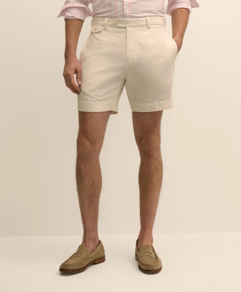 The 7" Linen-Cotton Shorts, image 2