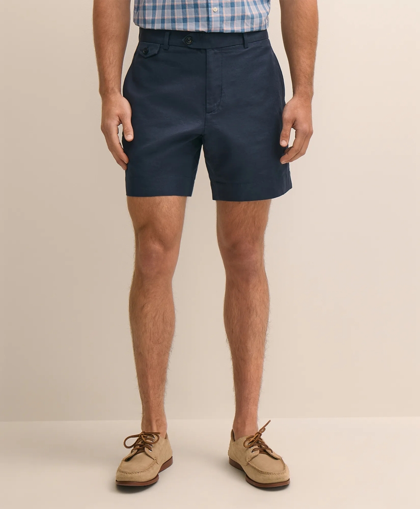 The 7" Linen-Cotton Shorts, image 2
