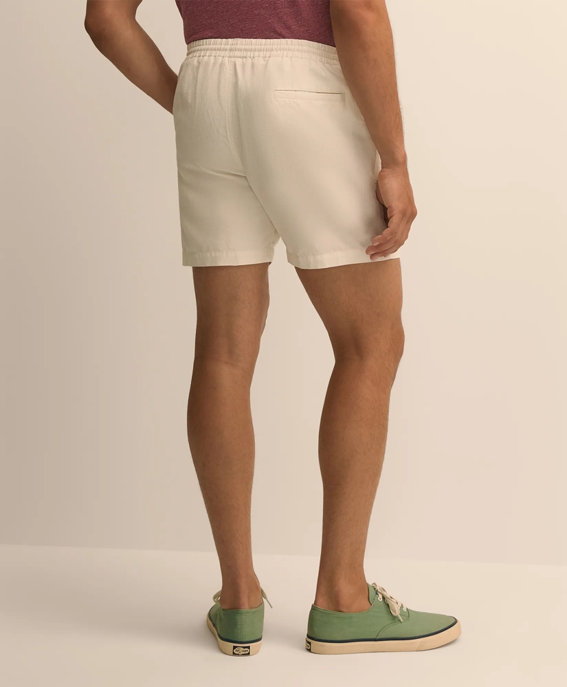 The 6" Friday Linen-Cotton Drawstring Shorts, image 4