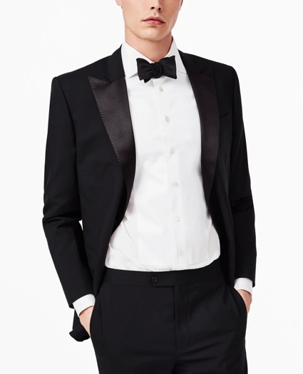 Brooks Brothers Regent-Fit Wool Tuxedo Jacket Brooks Brothers Regent-Fit Wool Tuxedo Jacket