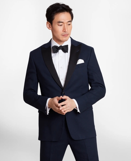 Regent Fit Linen Tuxedo, image 1