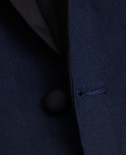 Regent Fit Linen Tuxedo, image 2
