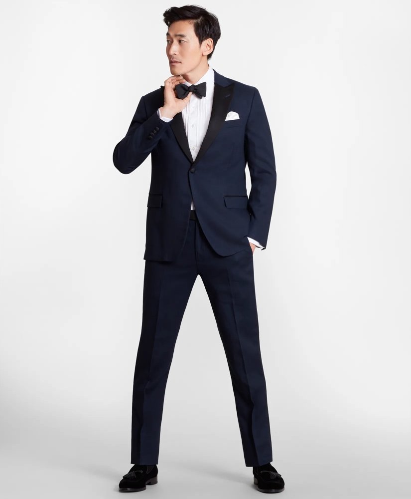Regent Fit Linen Tuxedo, image 3